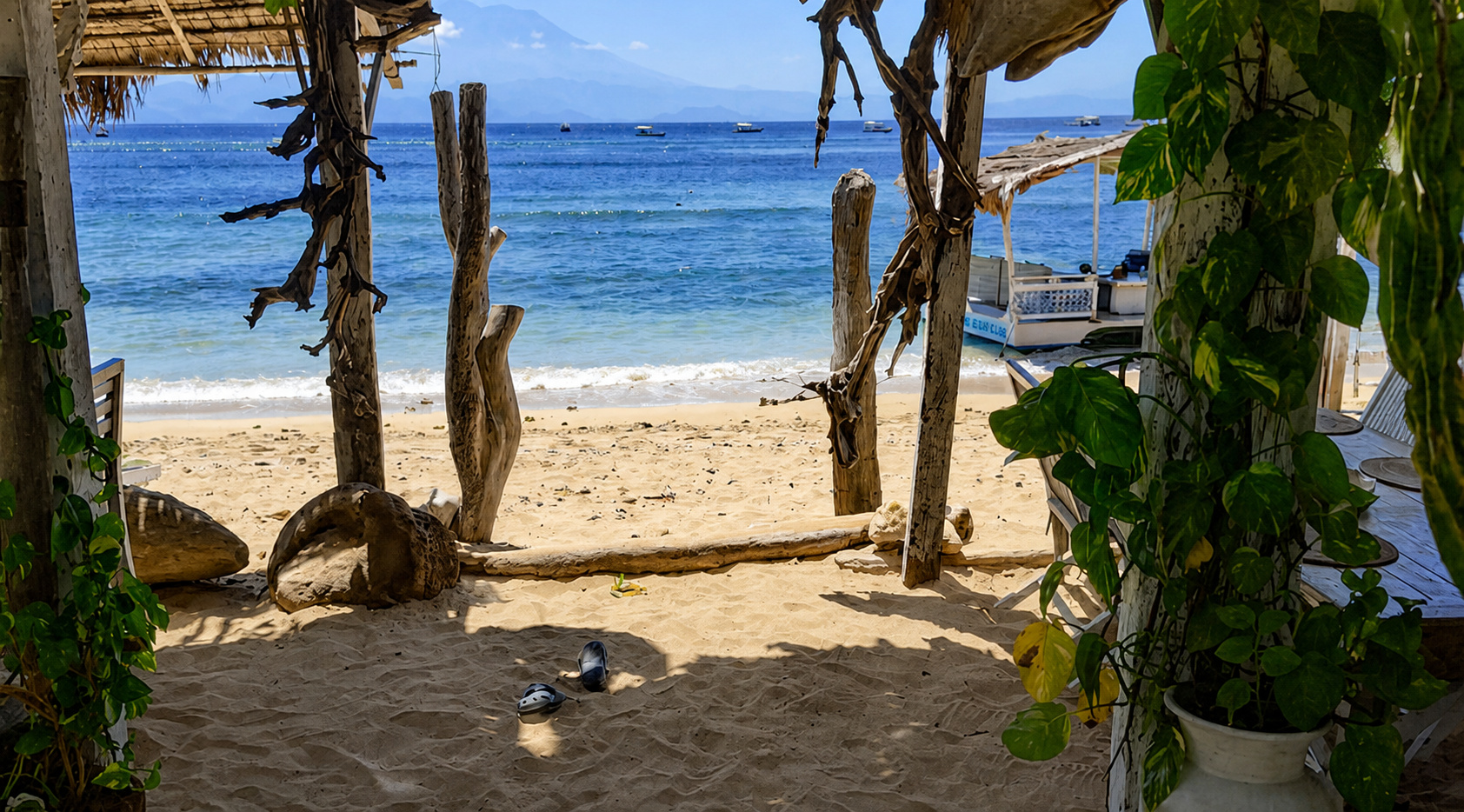 Agung Beach Clubの写真に残したい会場風景。
