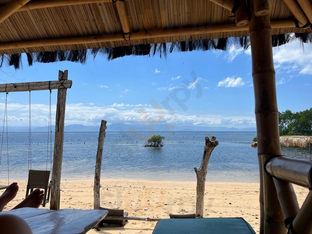 Agung Beach Clubの写真に残したい会場風景。