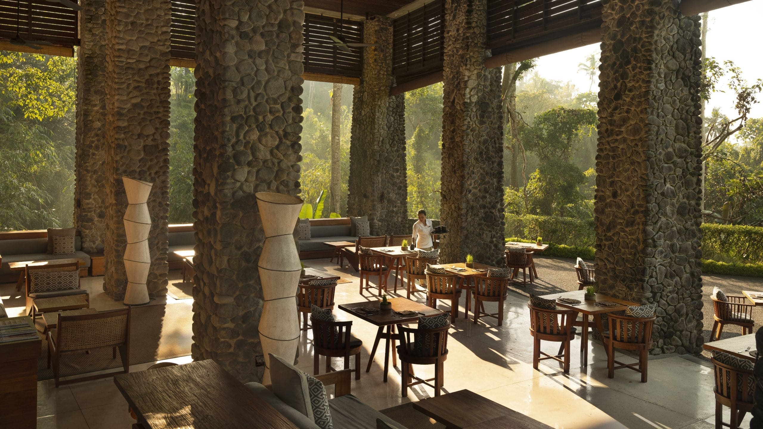 Cabana Lounge at Alila Ubud