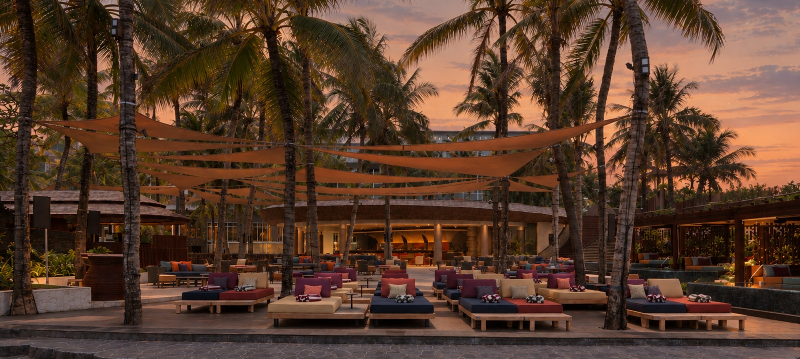 Alunê beachfront and lounge (Official image)