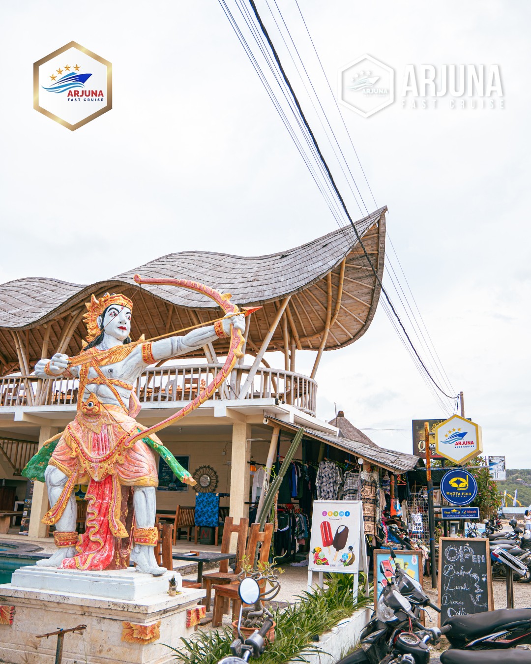 Pintu Masuk Arjuna Beach Club