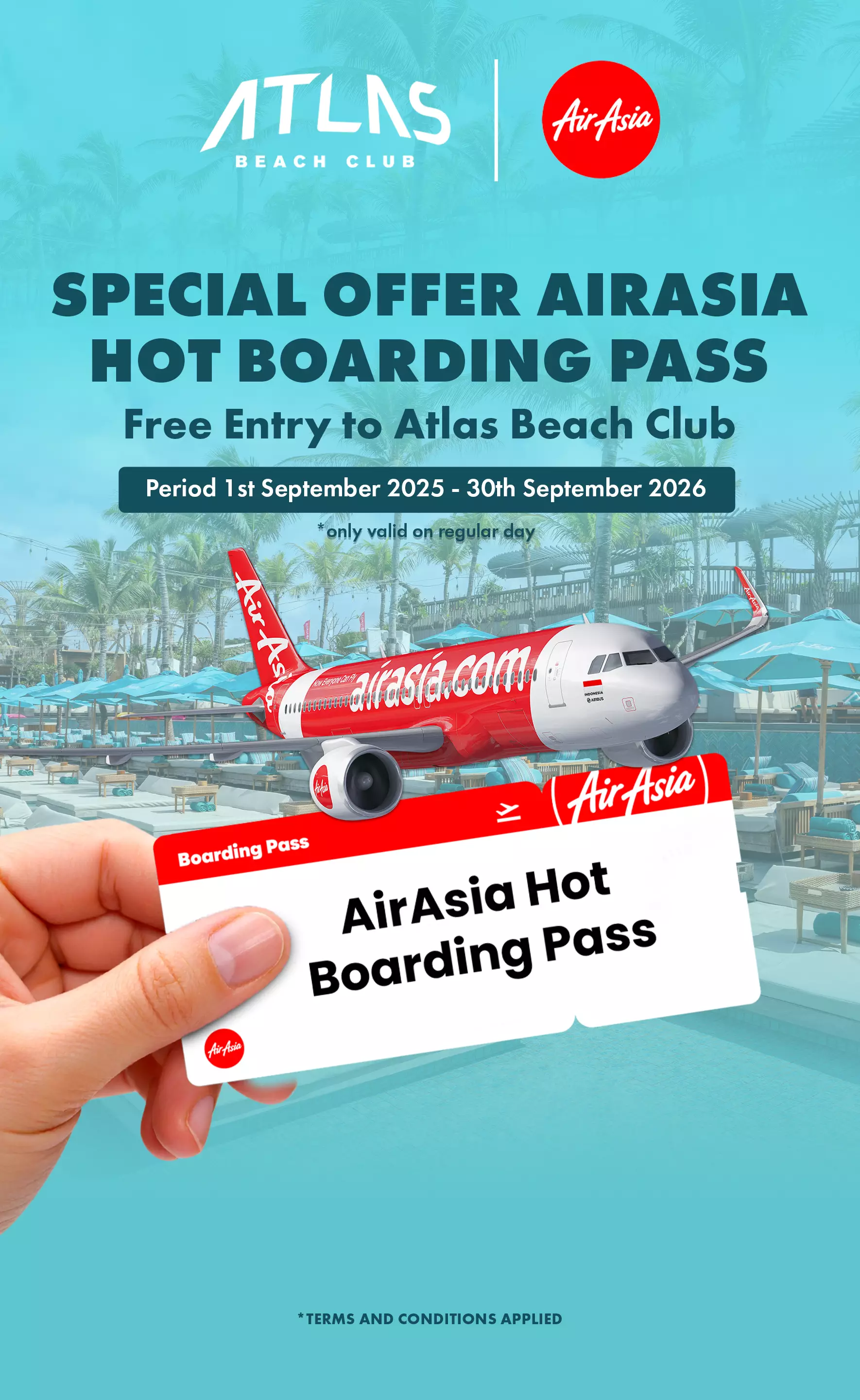 Promo Masuk dengan Boarding Pass AirAsia
