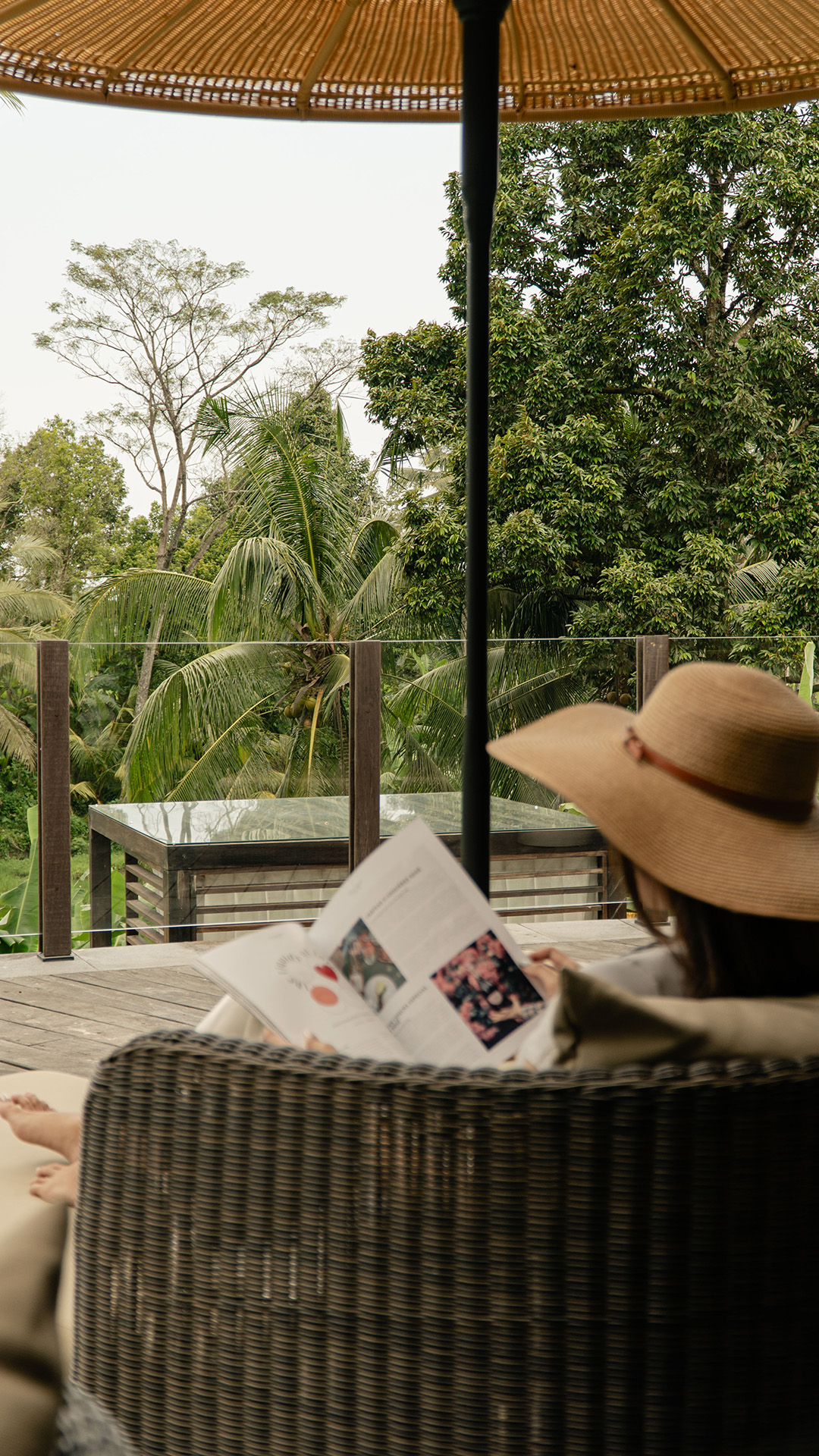 Daytime Reading on a Lounger