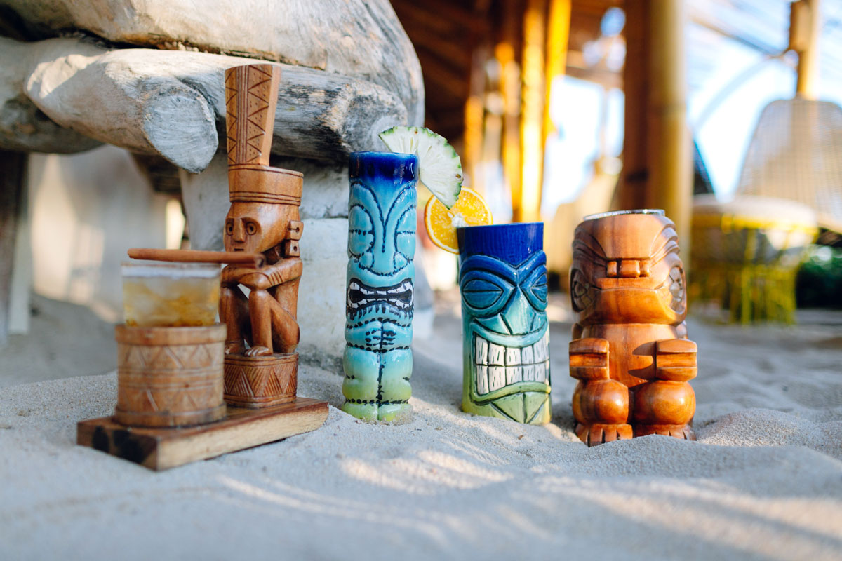 Tiki cocktails