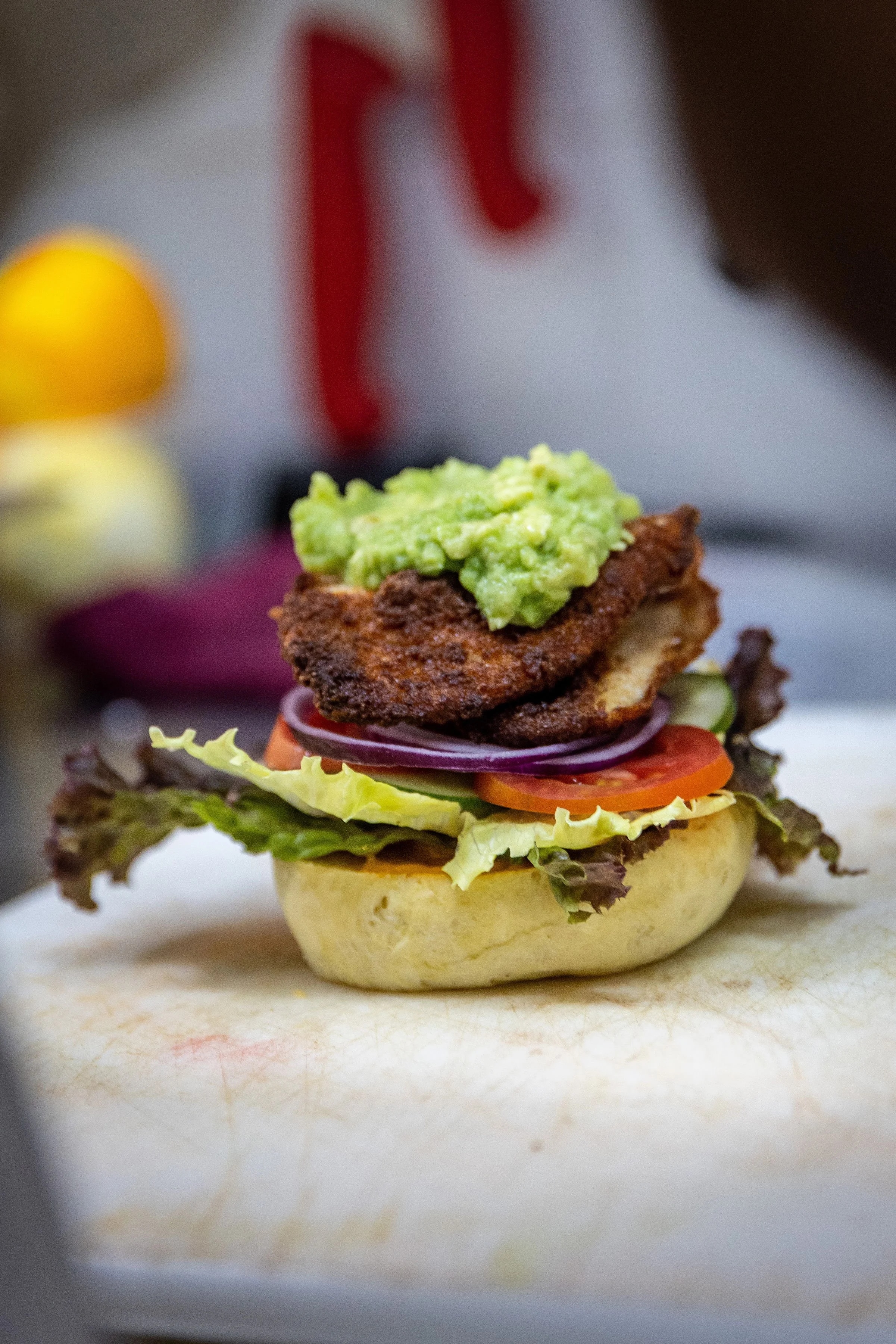 Chicken & Avo Burger