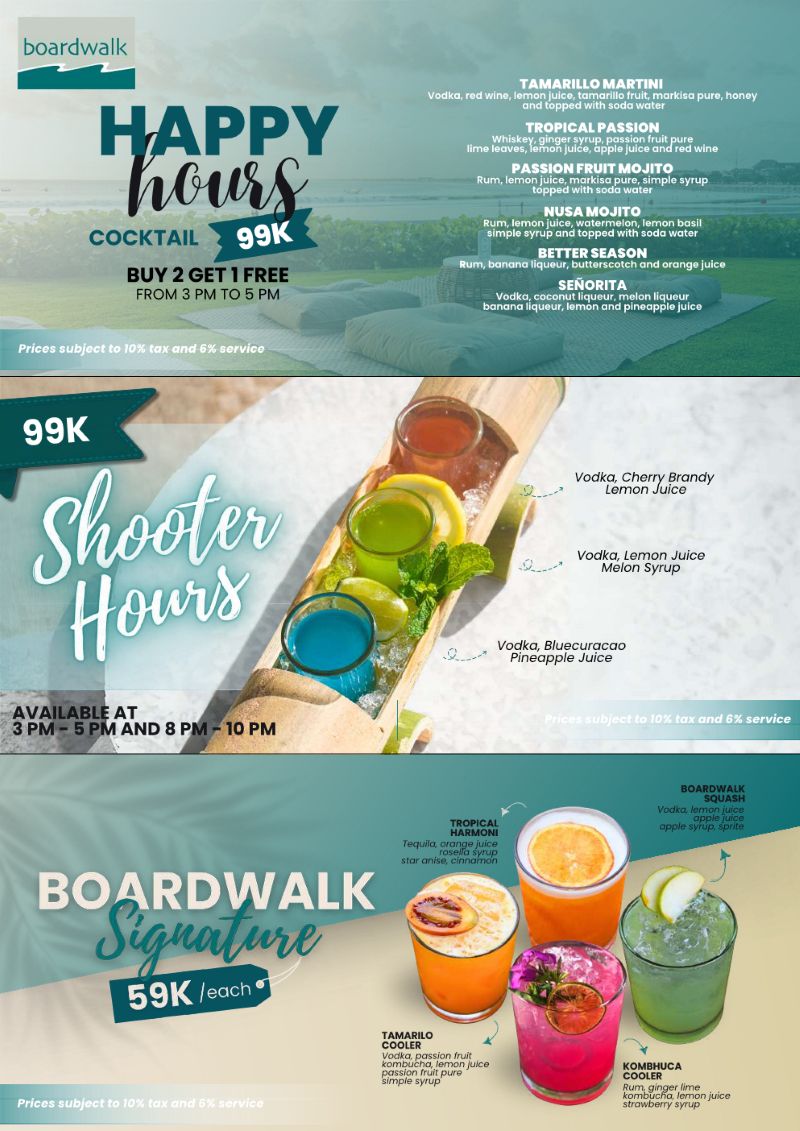 Boardwalk Happy Hours