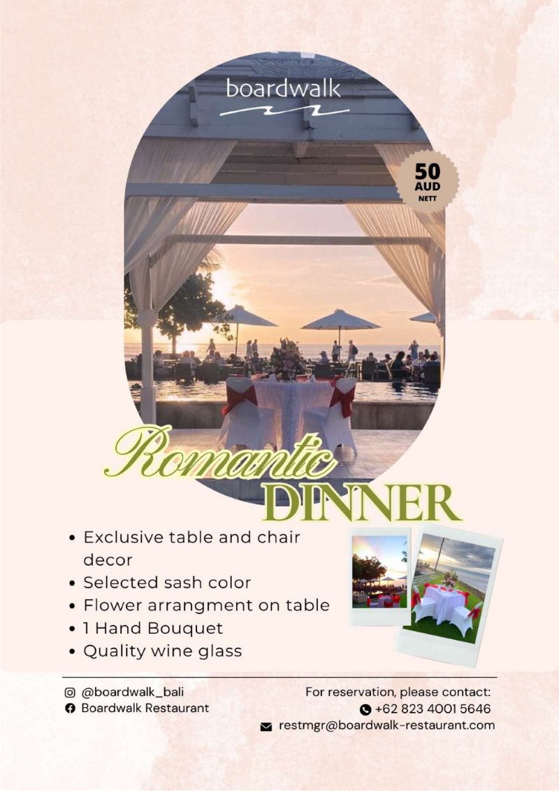 Romantic Dinner setup