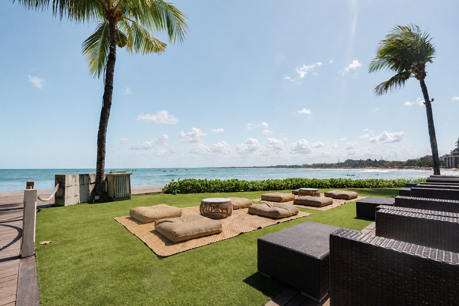 Sunset Cushioned Sofas / Front Decks