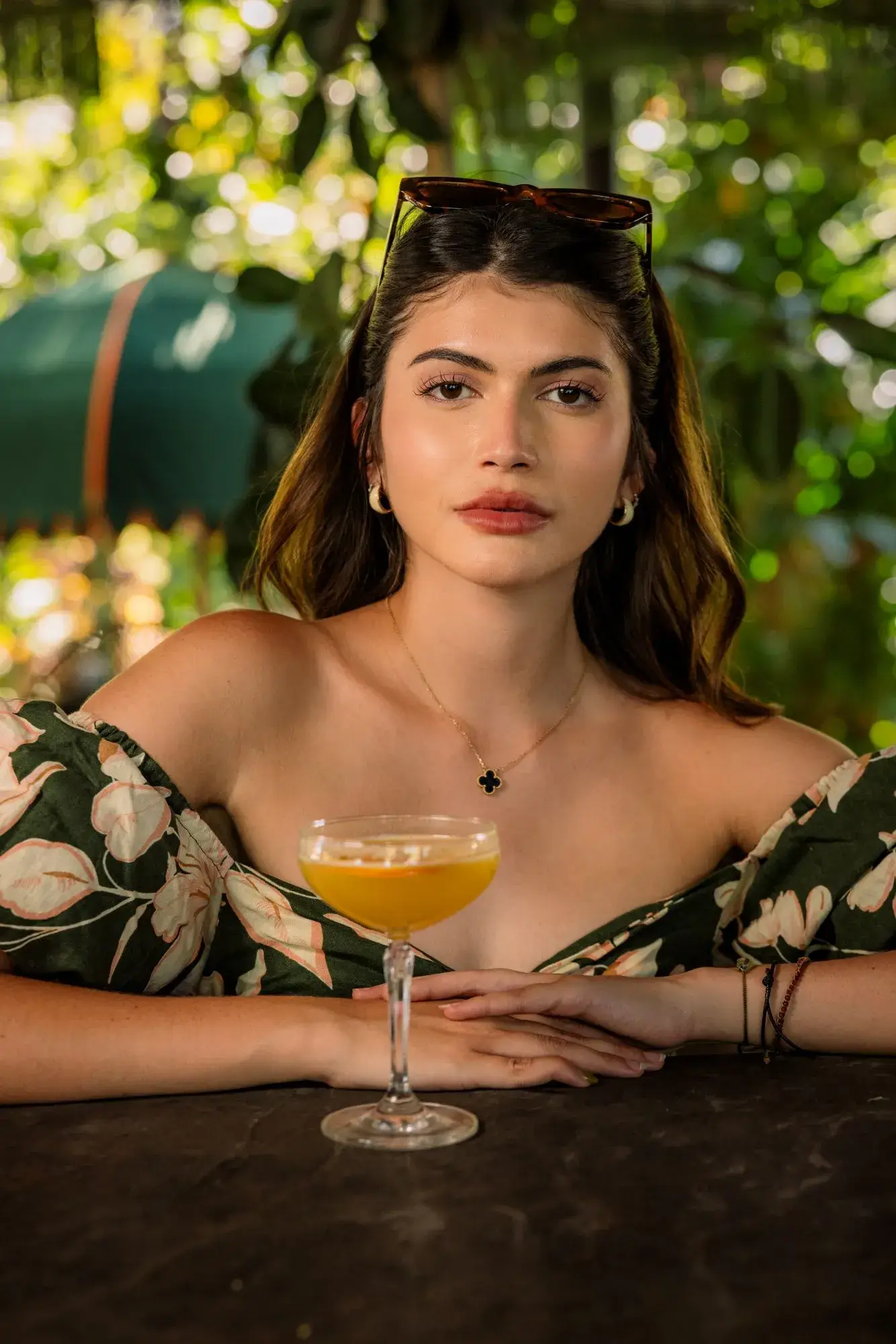 Byrdhouse Beach Club — Cocktail in the garden