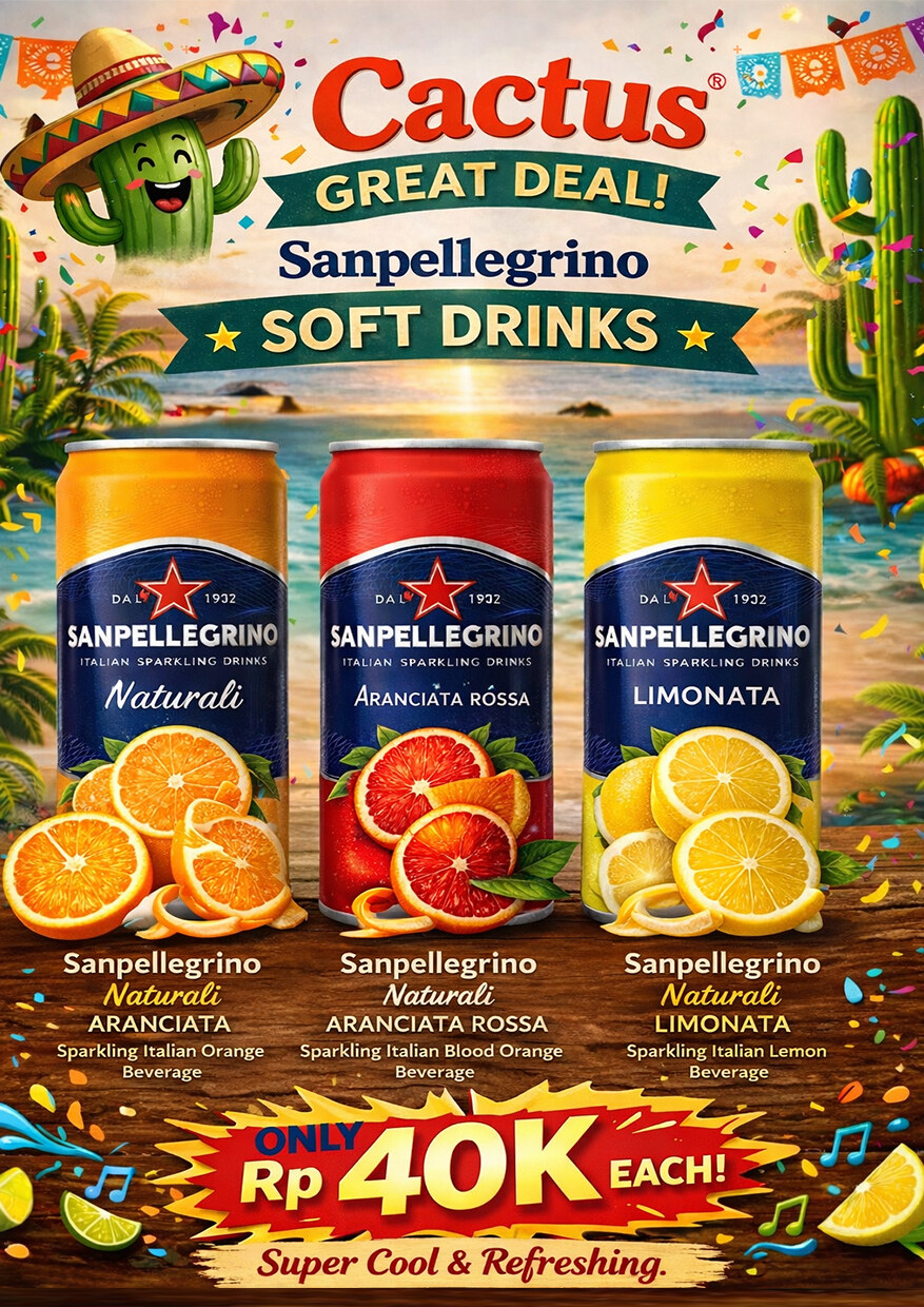 Promo Minuman Sanpellegrino