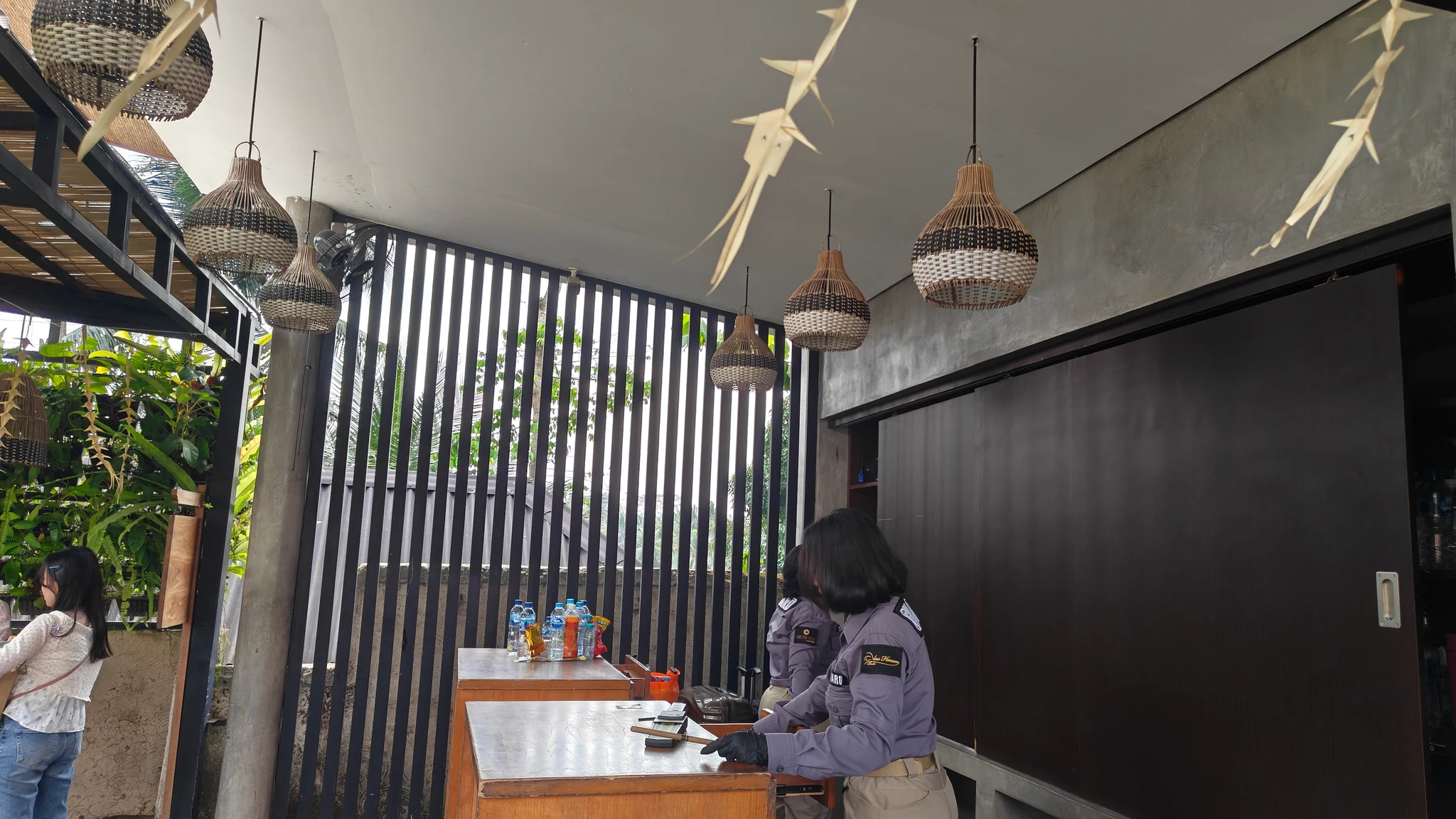 Cretya Ubudの受付