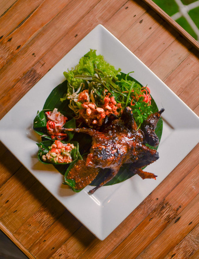 Grilled Dish with Sides