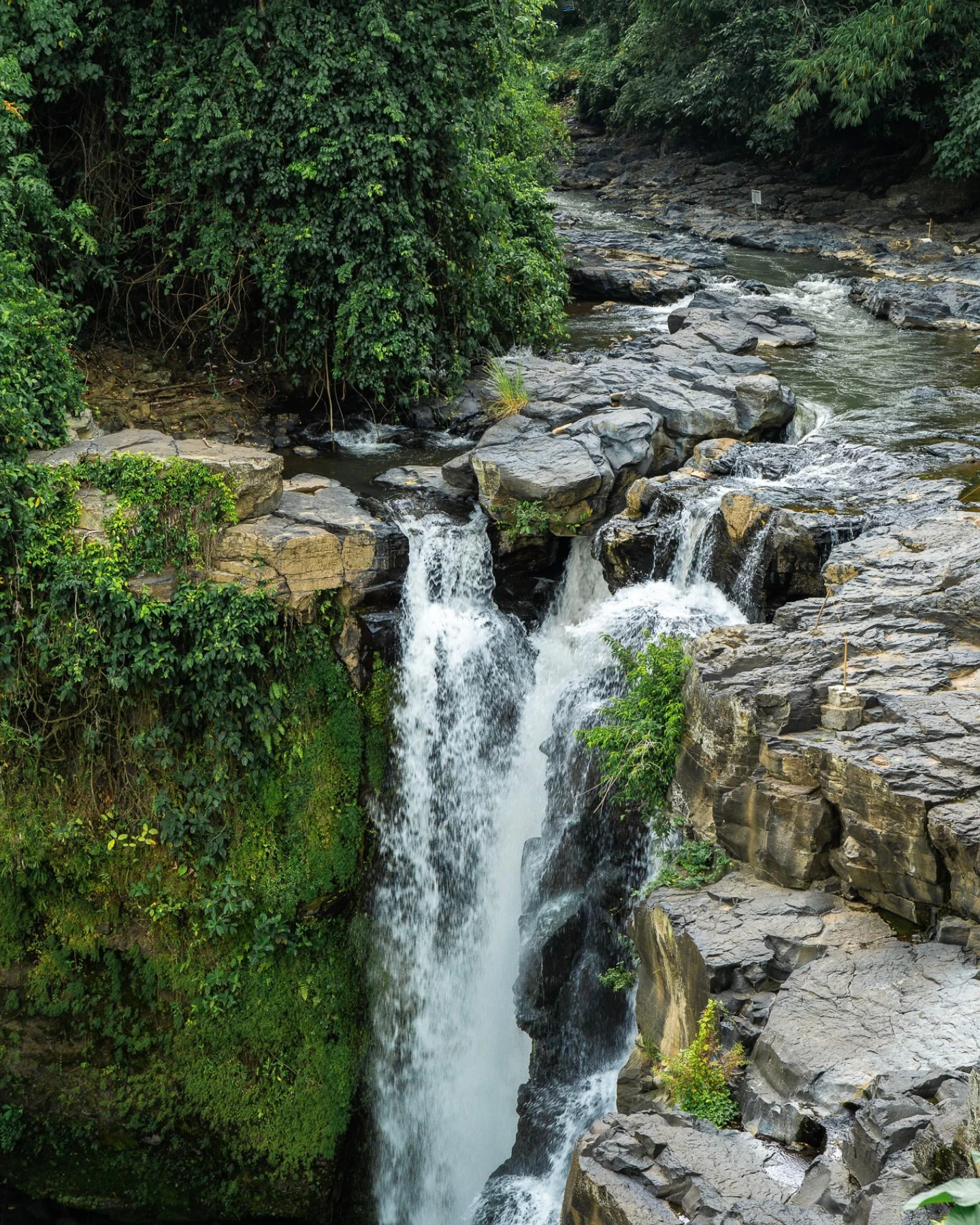 Blangsinga Waterfall below the venue