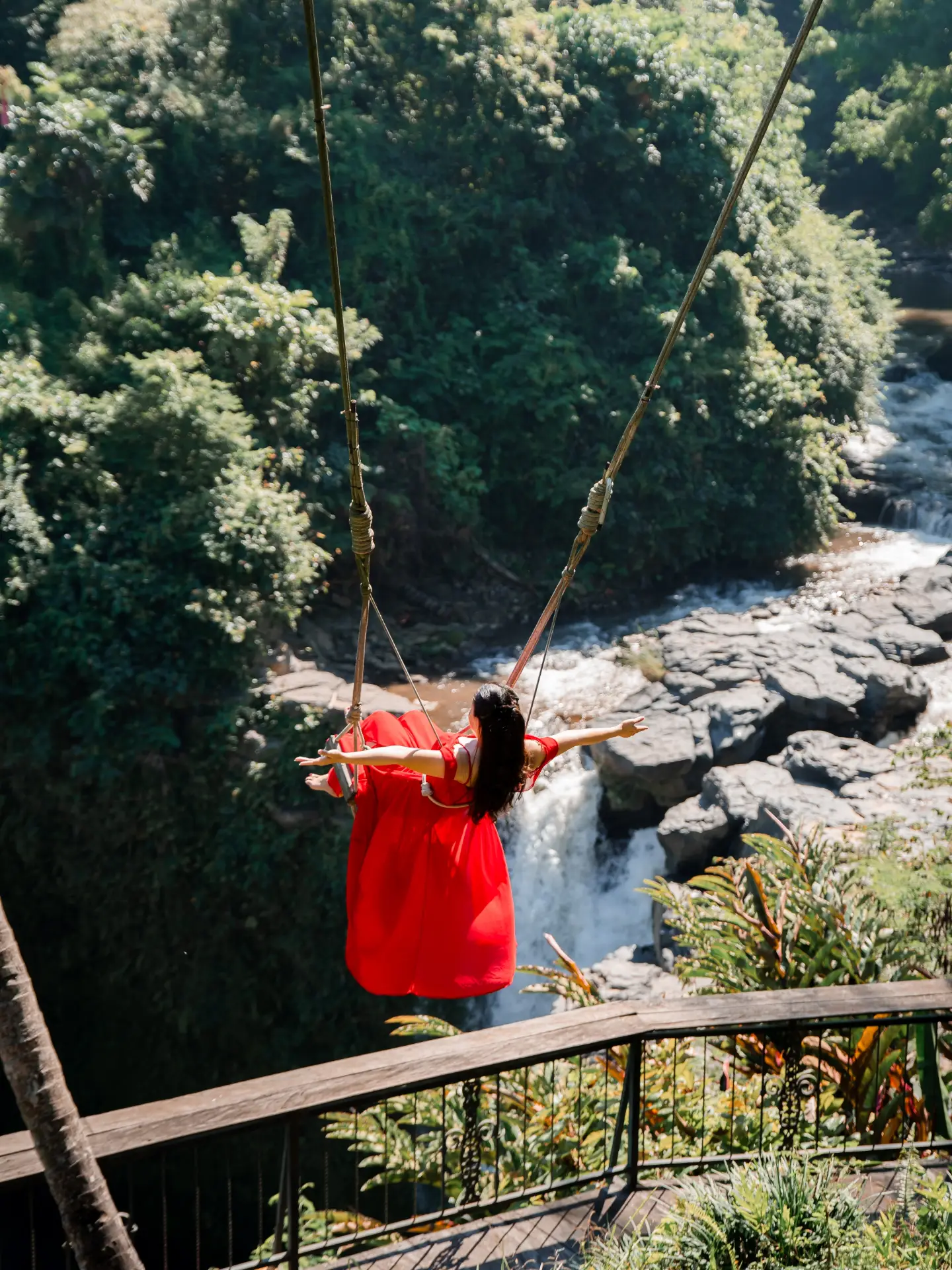Swing Above the River