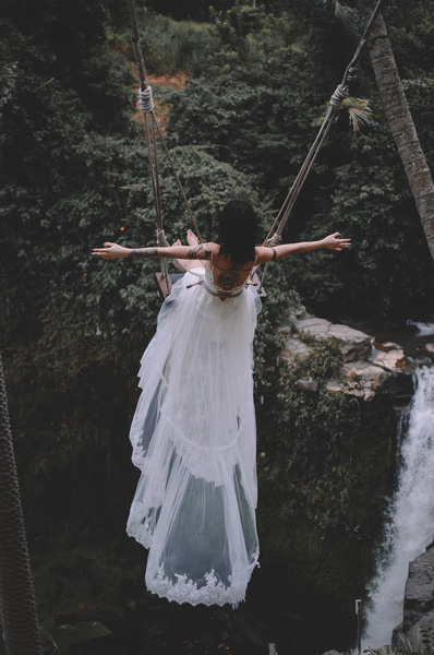 Swing Among Greenery