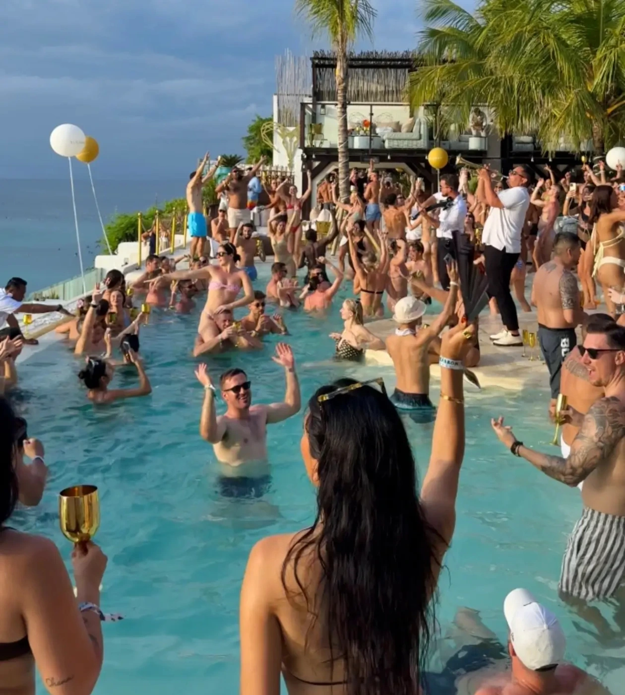 White Sunset Party