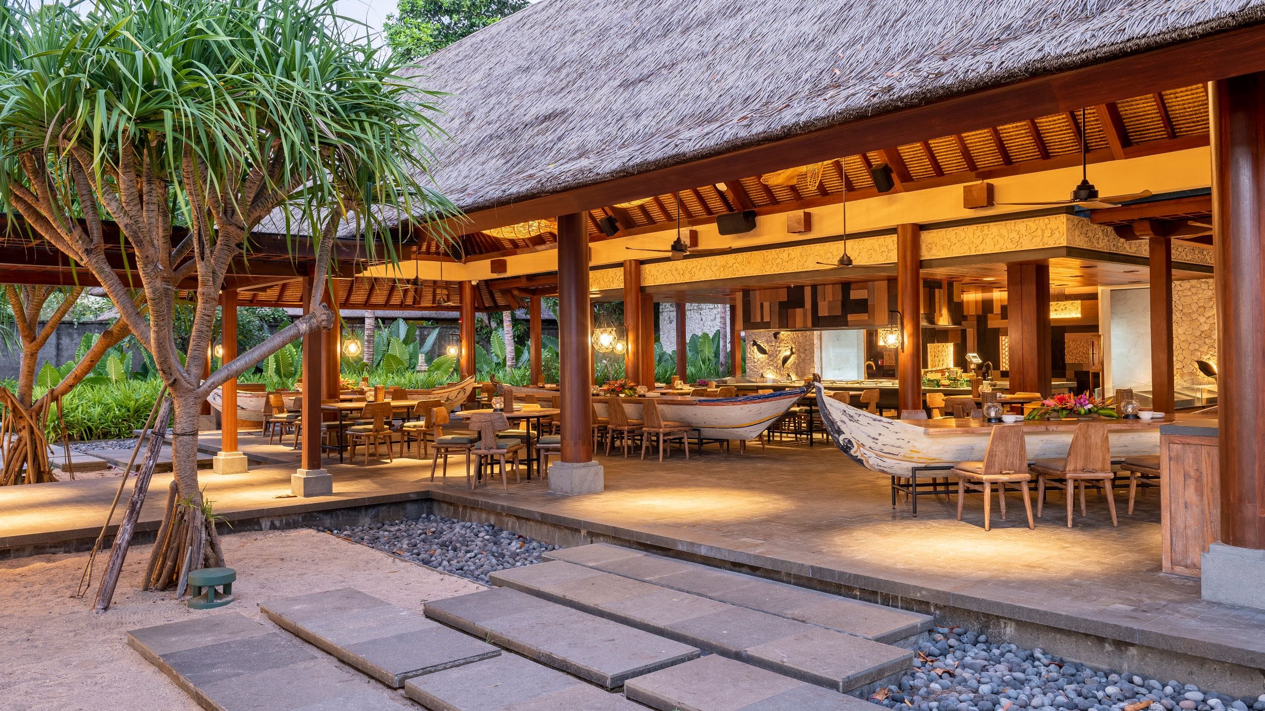 Fisherman's Club Sanur exterior and entrance atmosphere
