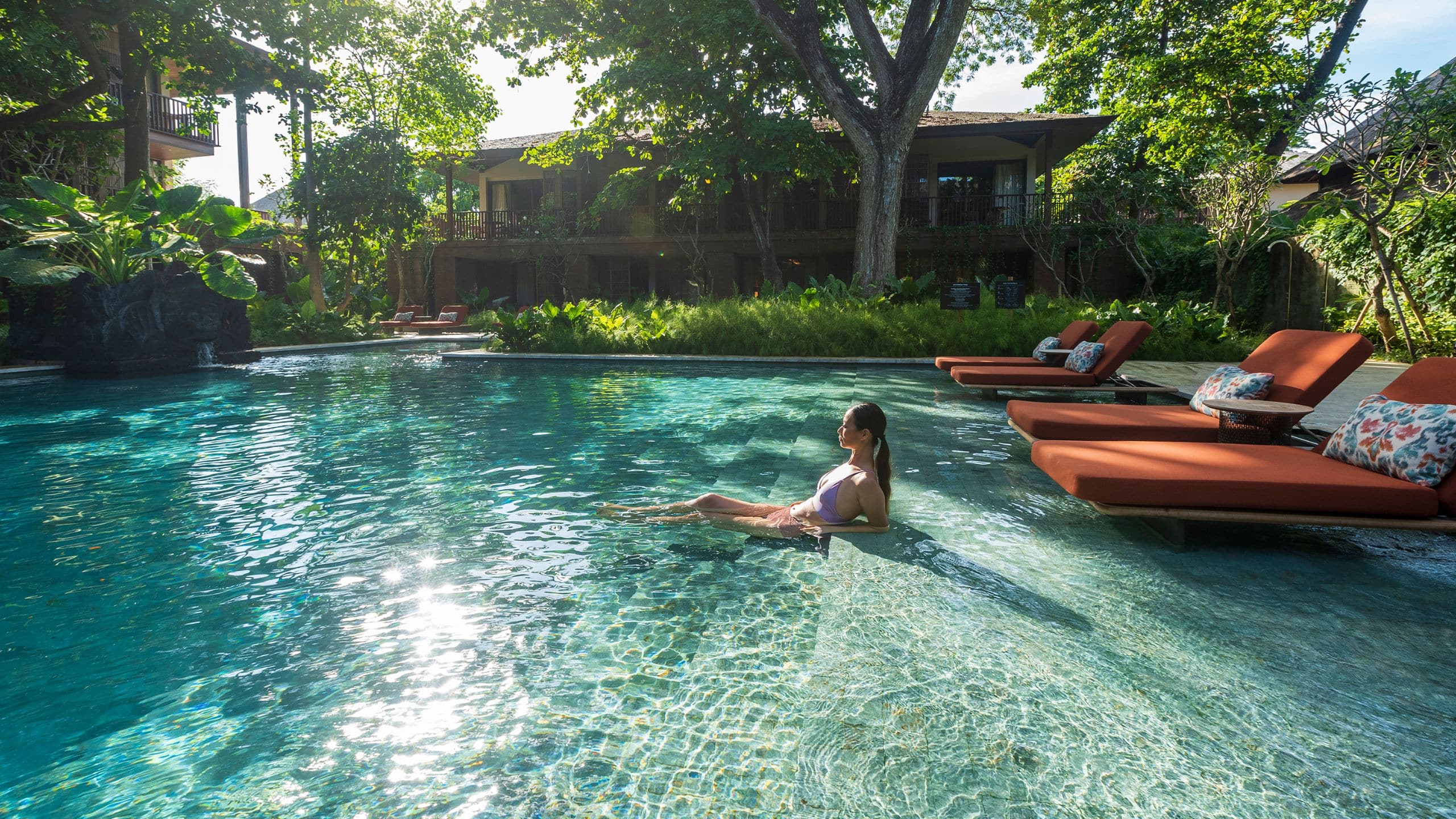 Andaz Bali pool day pass atmosphere
