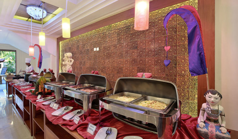 Food or drink at The Grand Bali Beach Club.