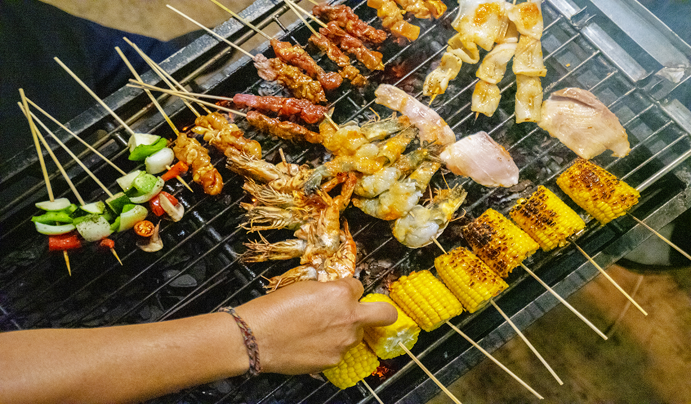 Food or drink at The Grand Bali Beach Club.