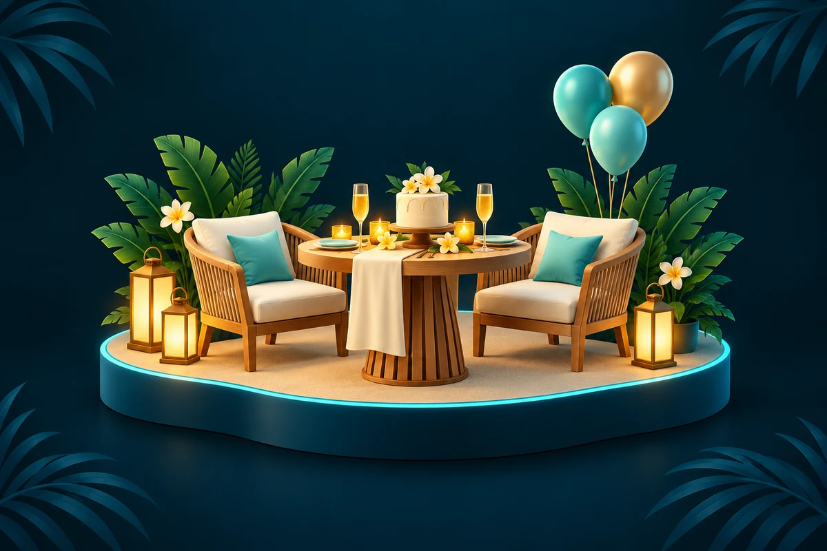 Wedding after-parties illustration