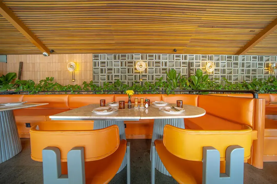Bistro dining seats