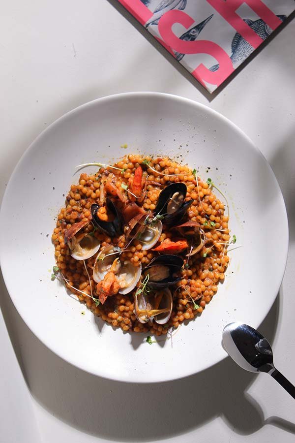 Seafood dish
