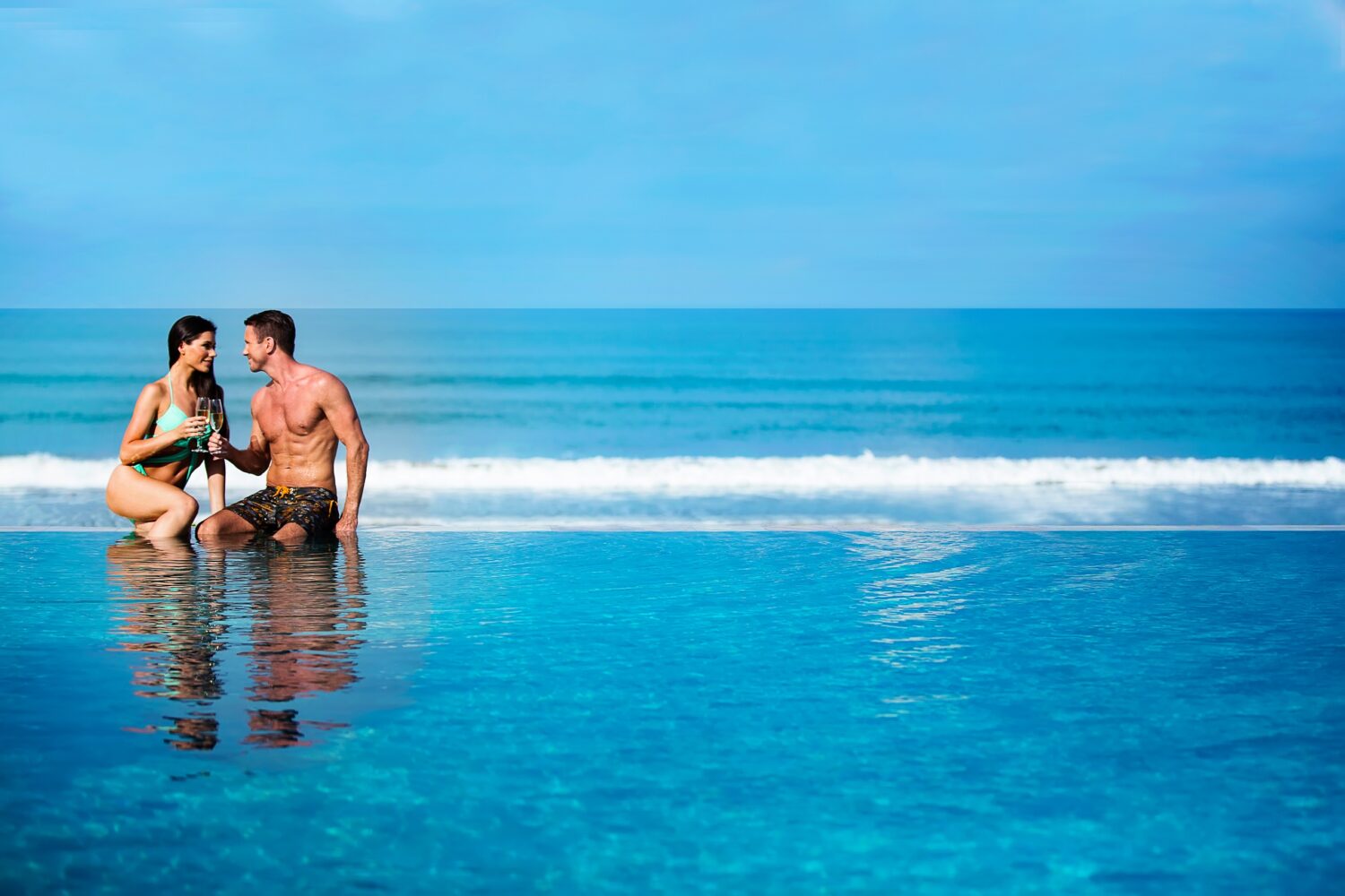 Infinity Beach Club pool day