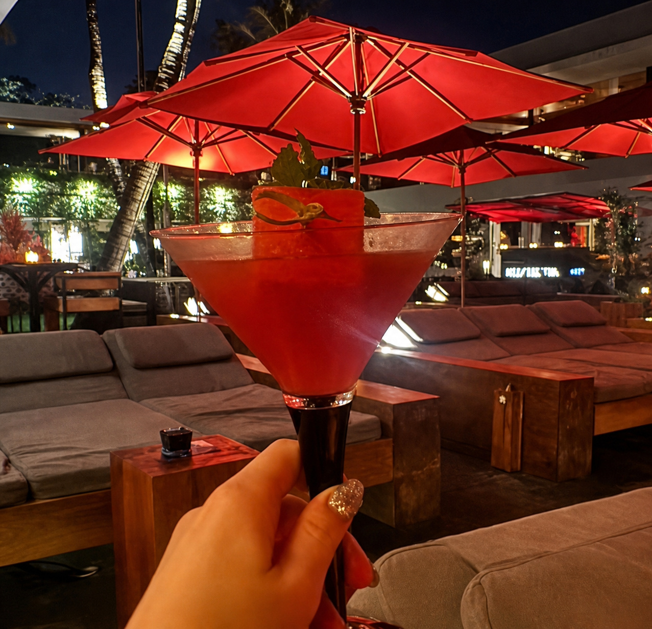 Watermelon Mint Martini