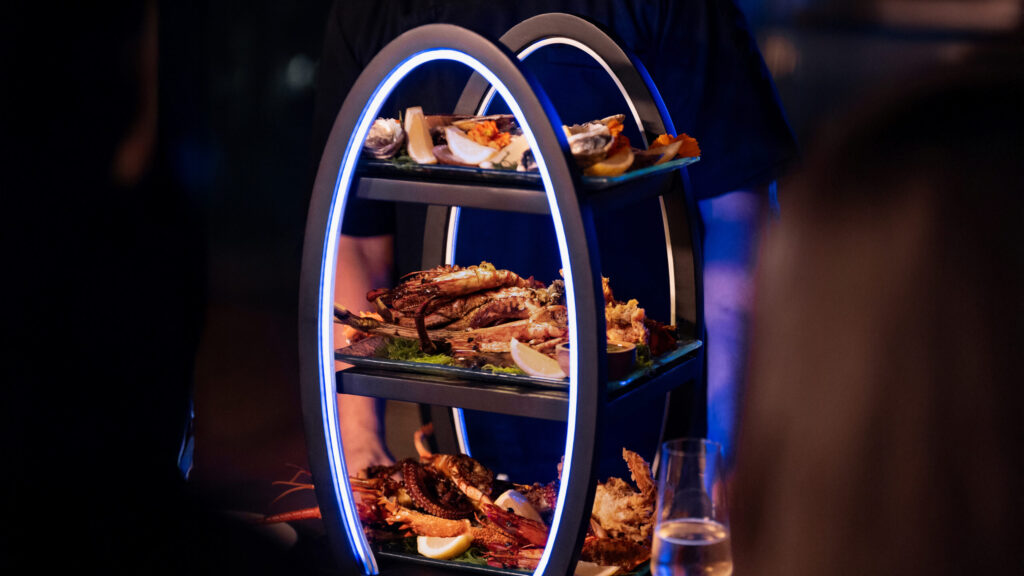 Seafood tower at Kuta Social Club