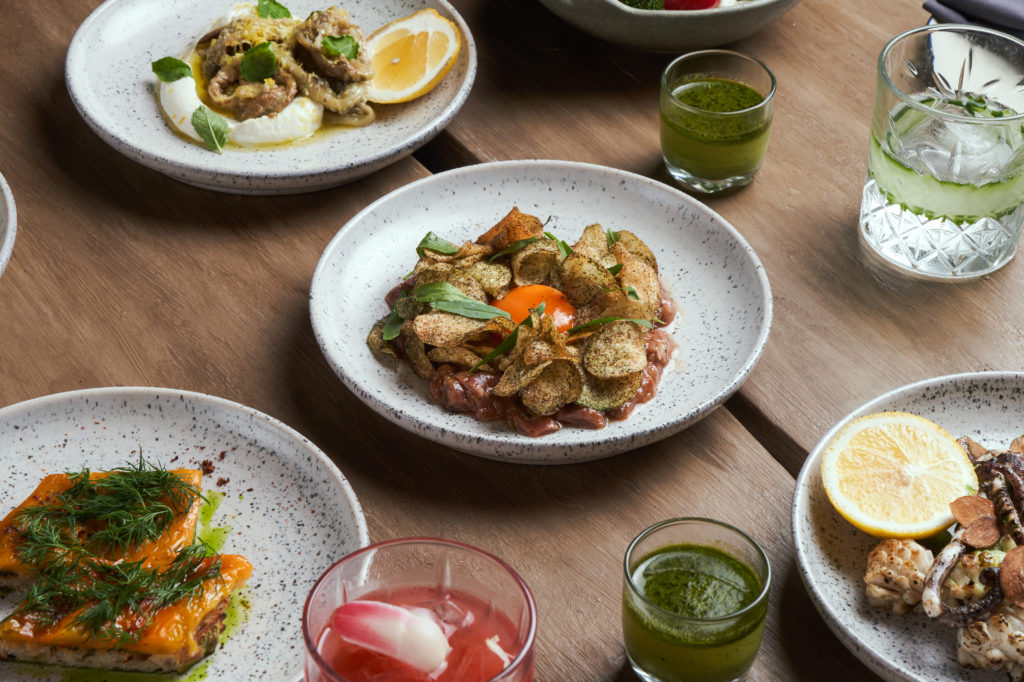Mediterranean / Global sharing dishes