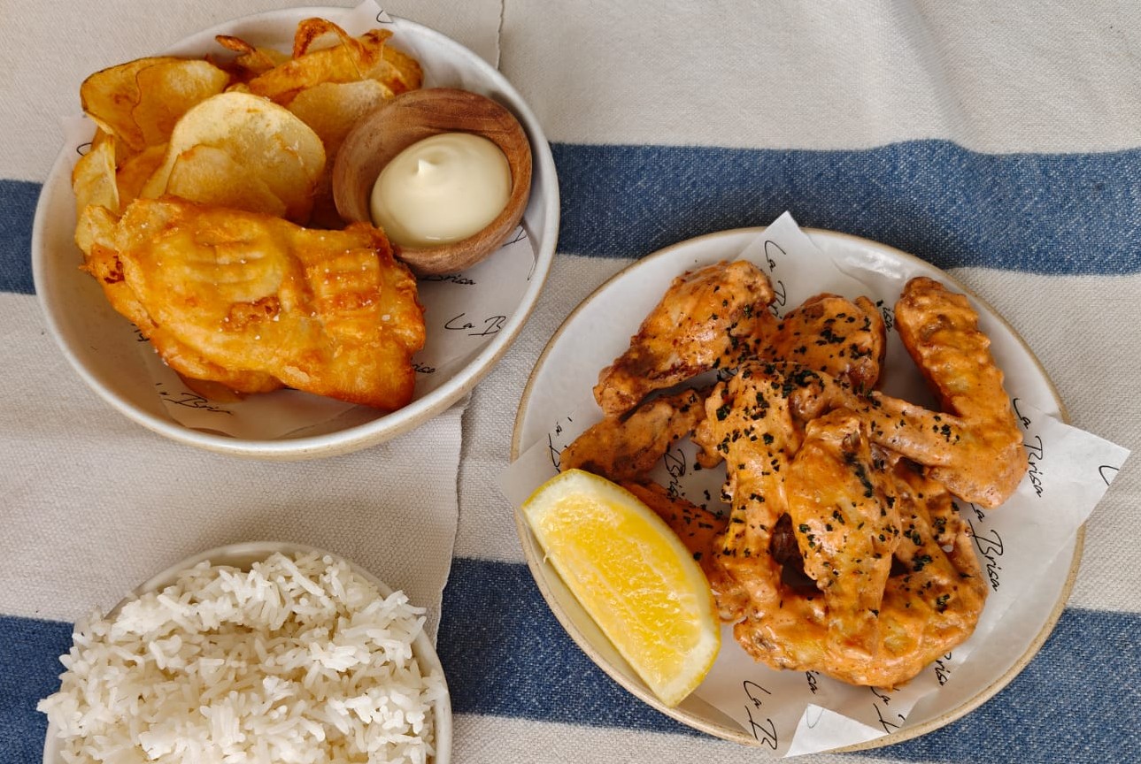 Fish and Chips dan Sayap Ayam