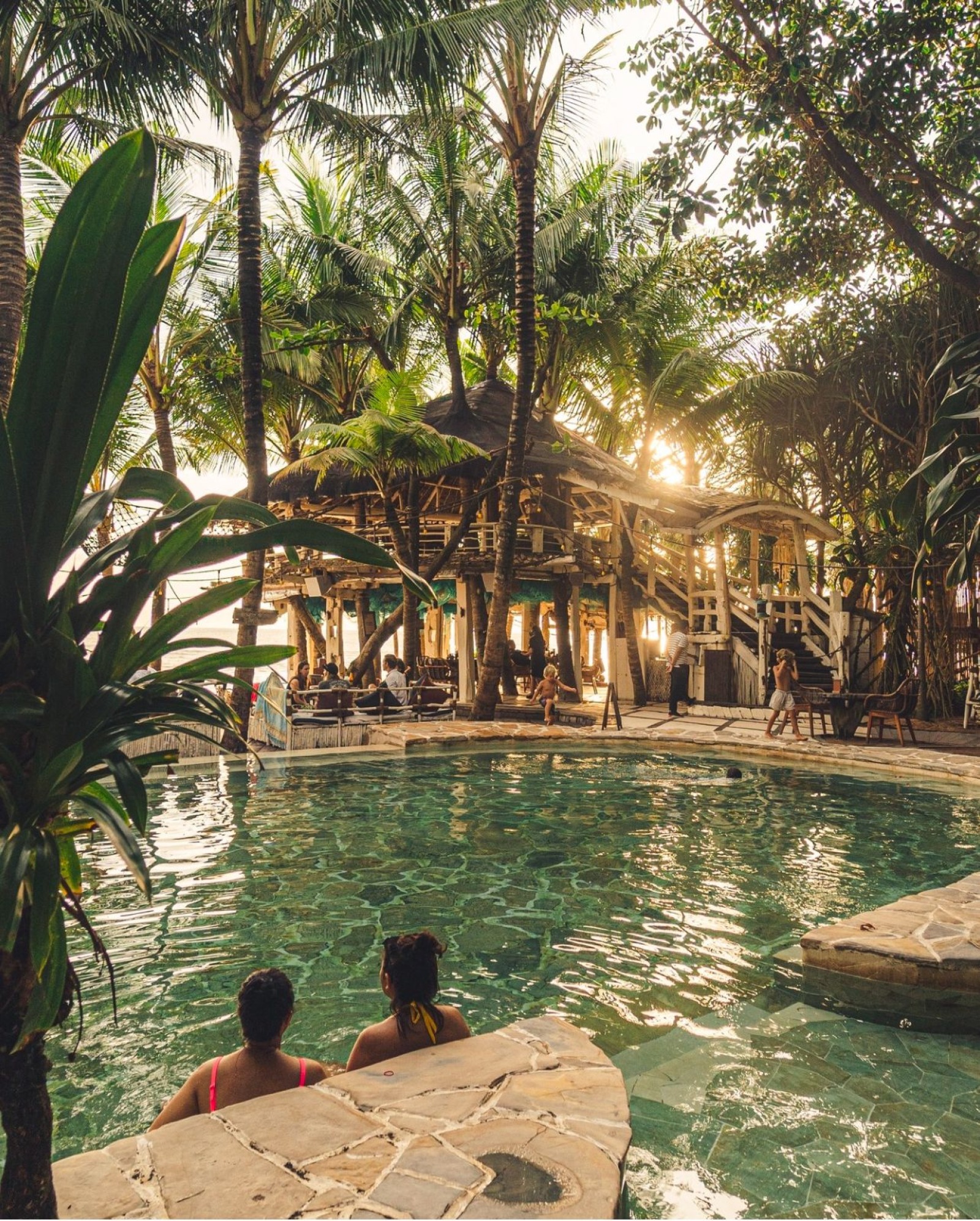 Pemandangan venue yang fotogenik di La Brisa.