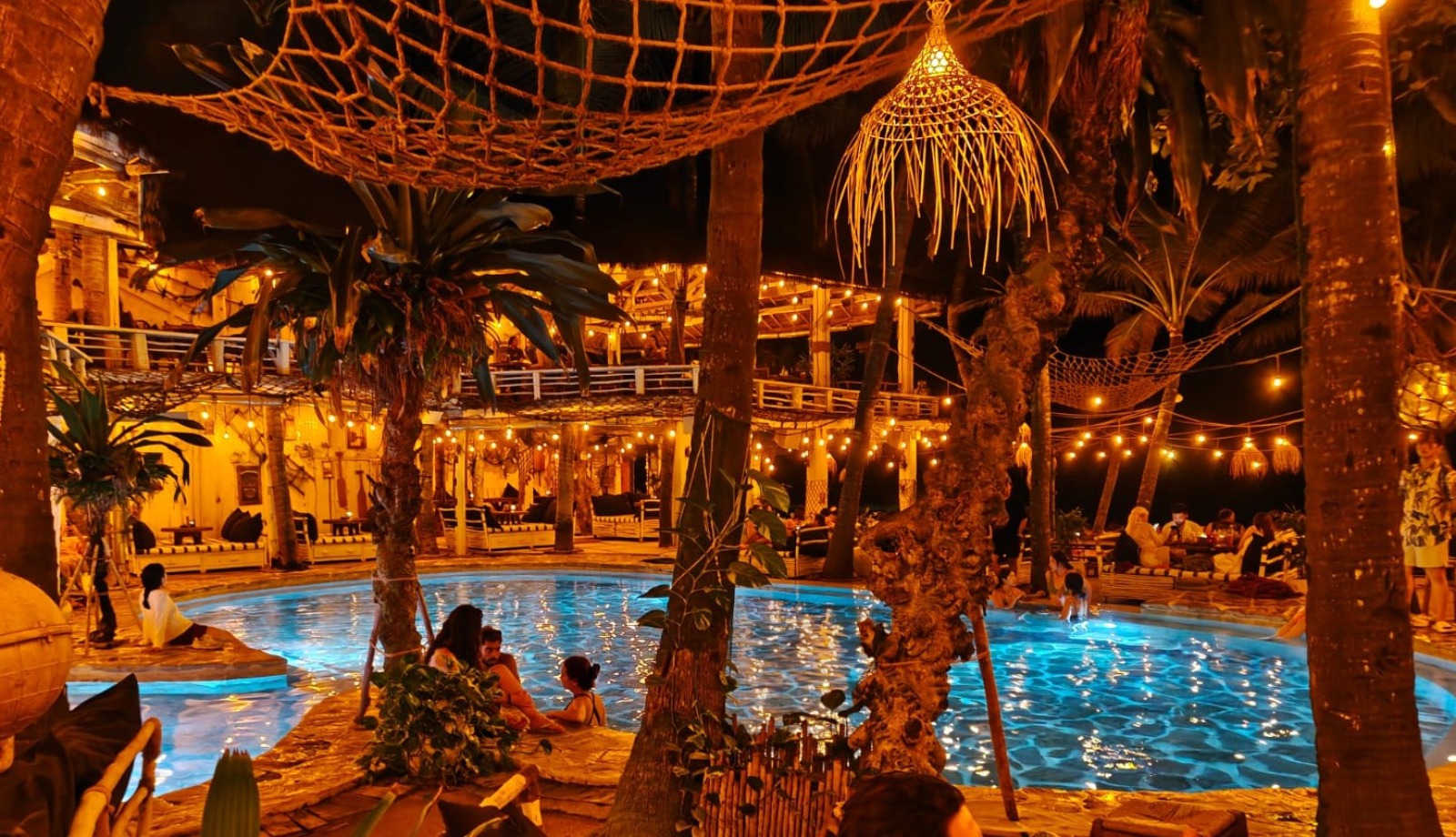 Pemandangan venue yang fotogenik di La Brisa.