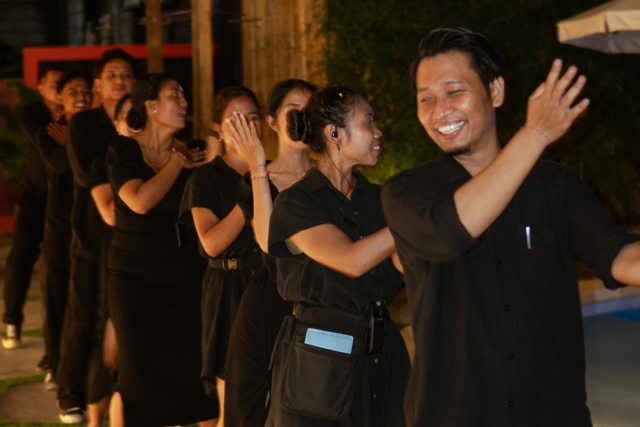 Suasana musik malam
