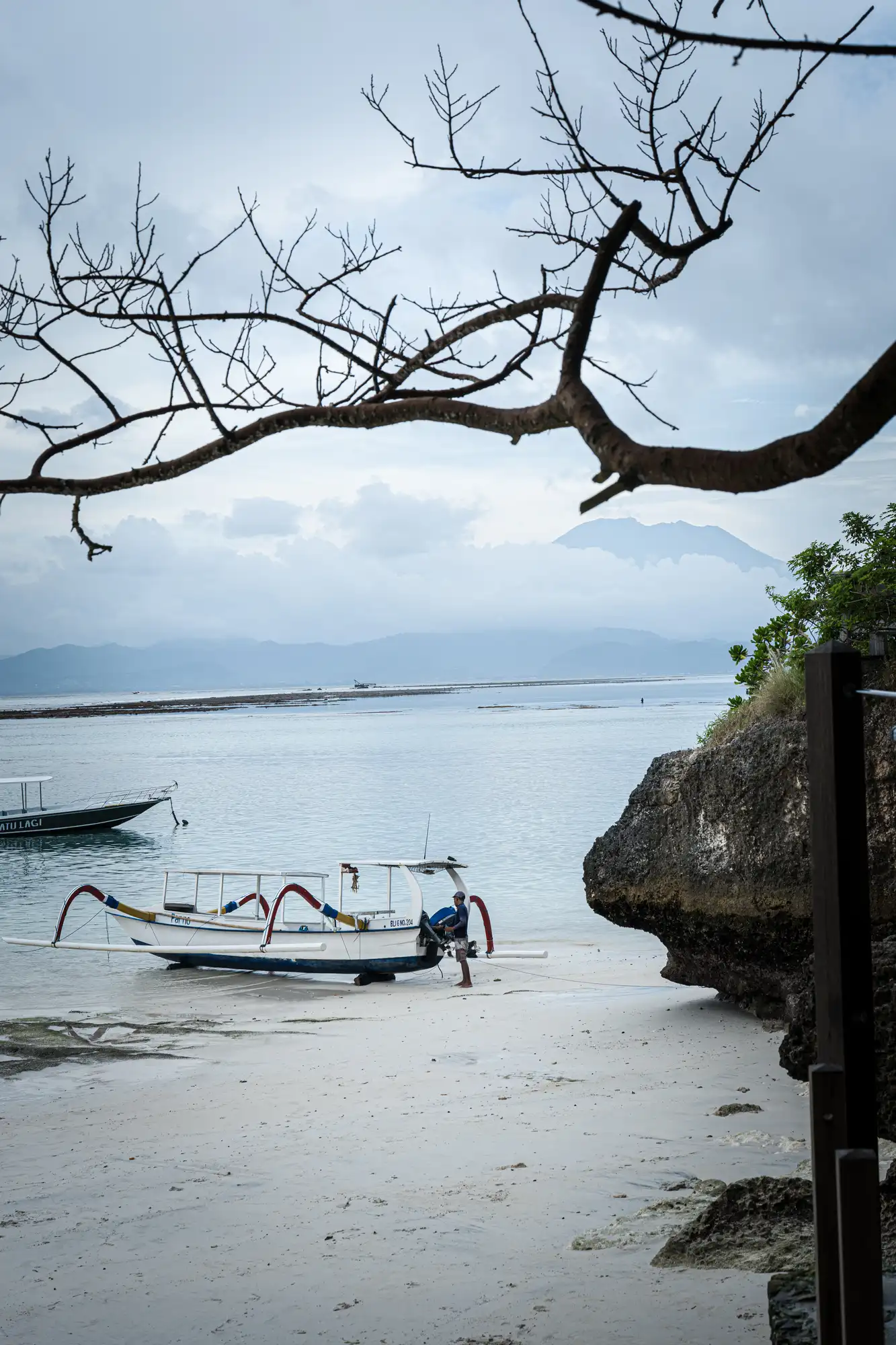 The small bay at Coconut Beach