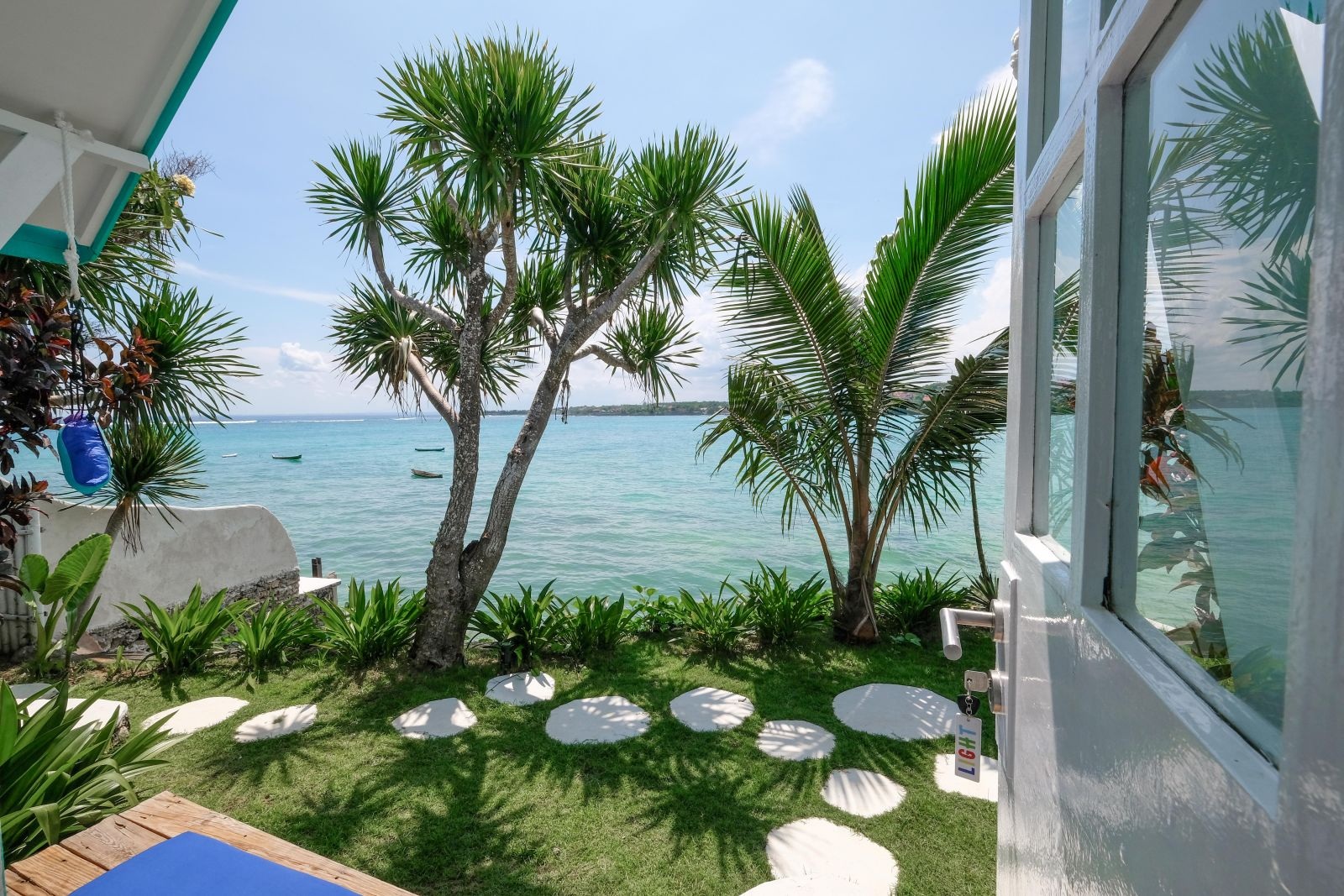 Sea beyond the garden