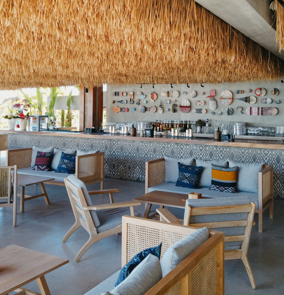 View laut dari Sunset Bar Locca Sea House