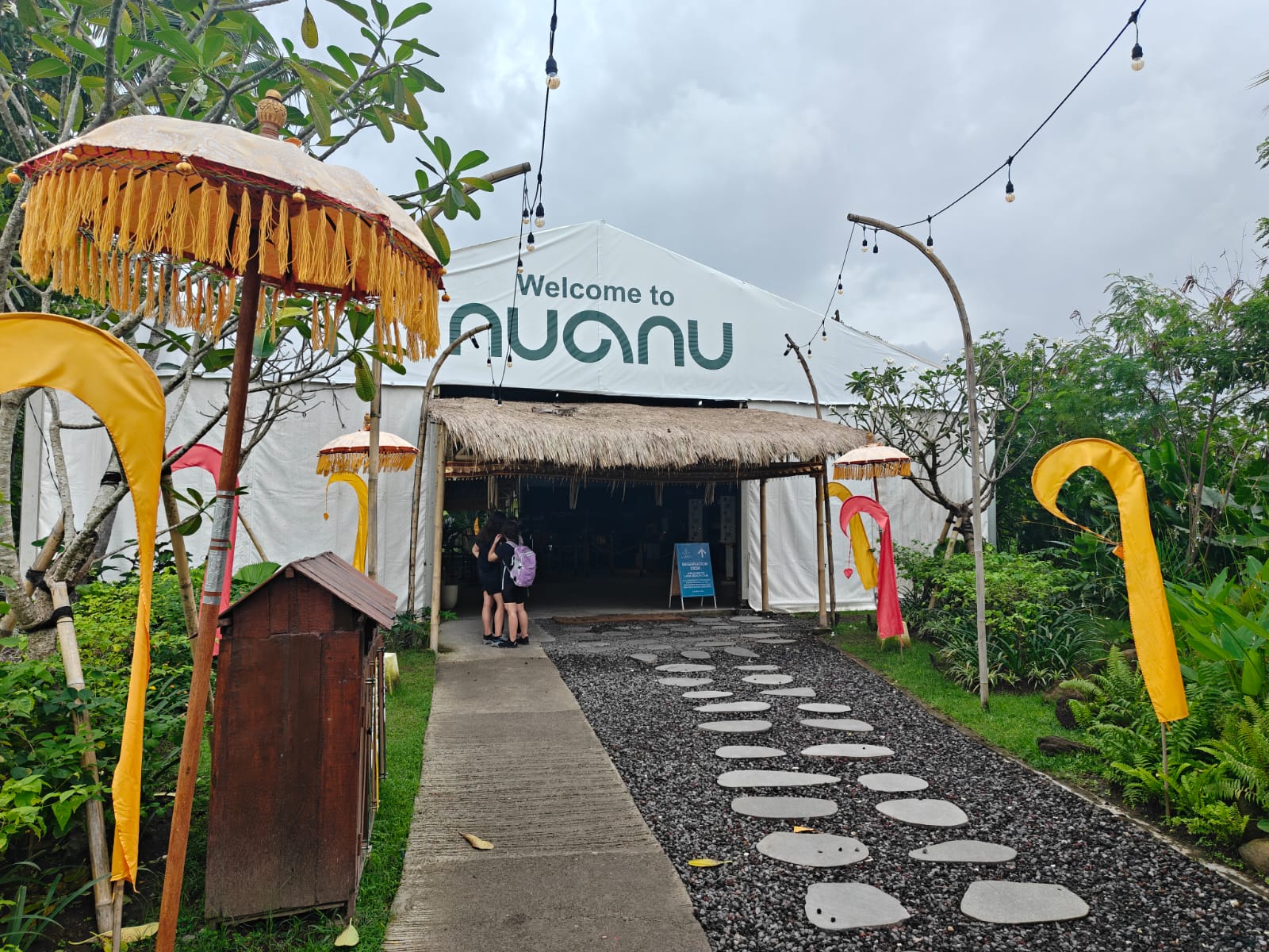 Luna Beach Club overview inside Nuanu Creative City