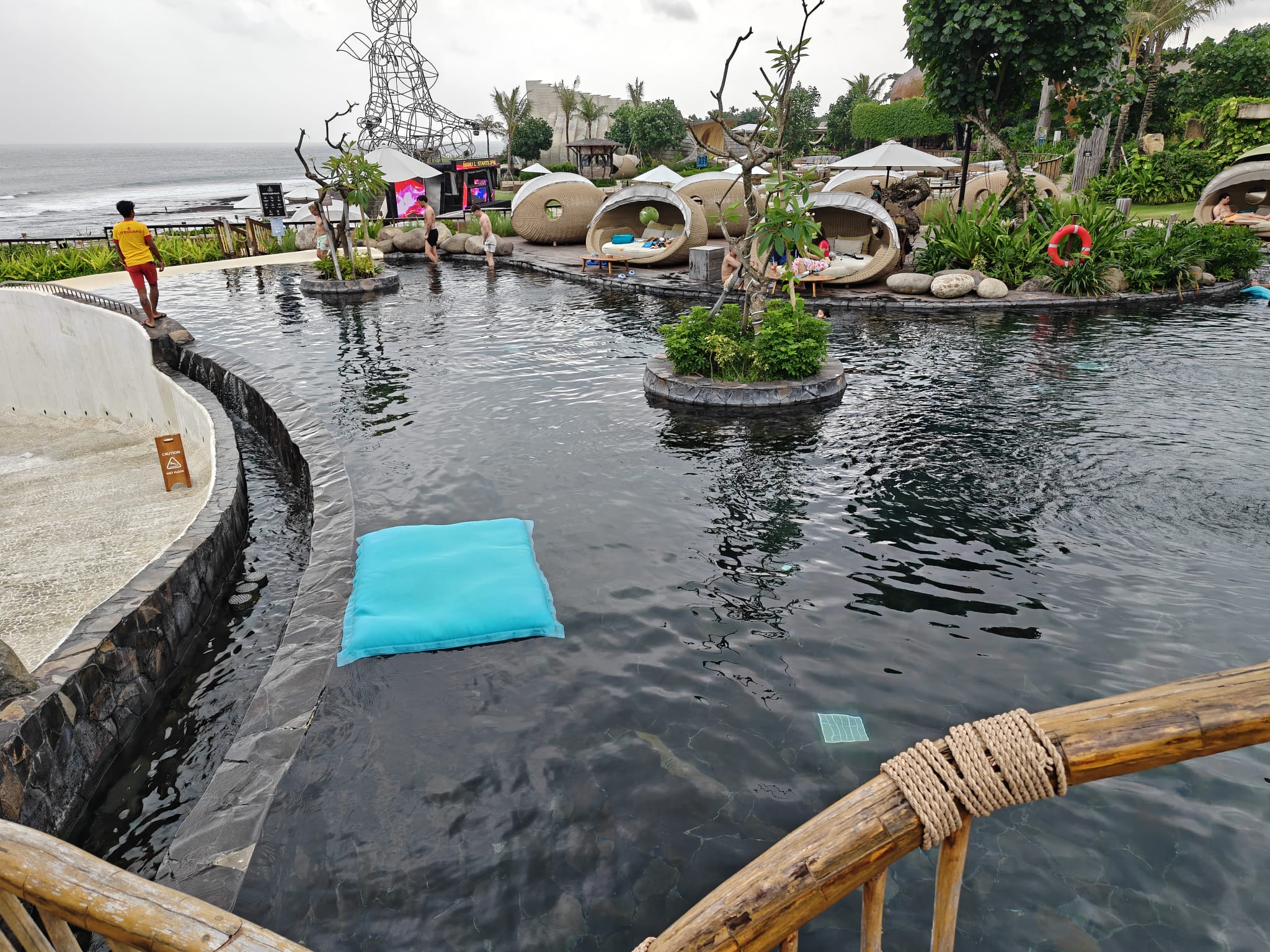 Luna Beach Club main pool