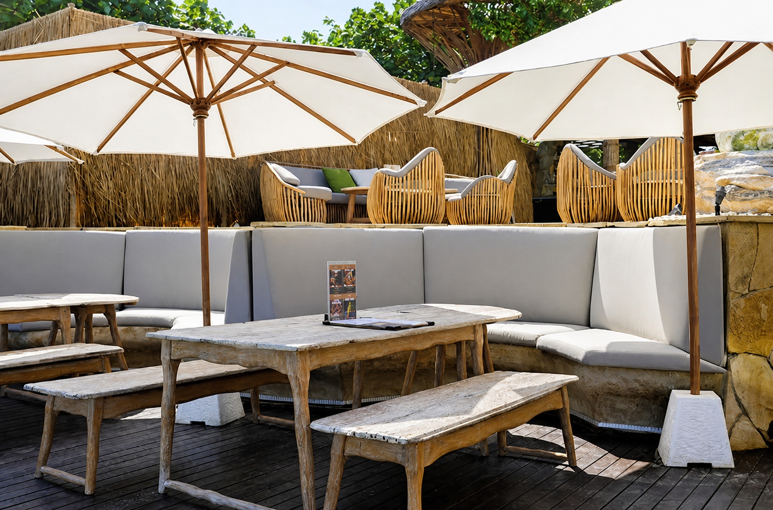 Beer Garden Front Deck