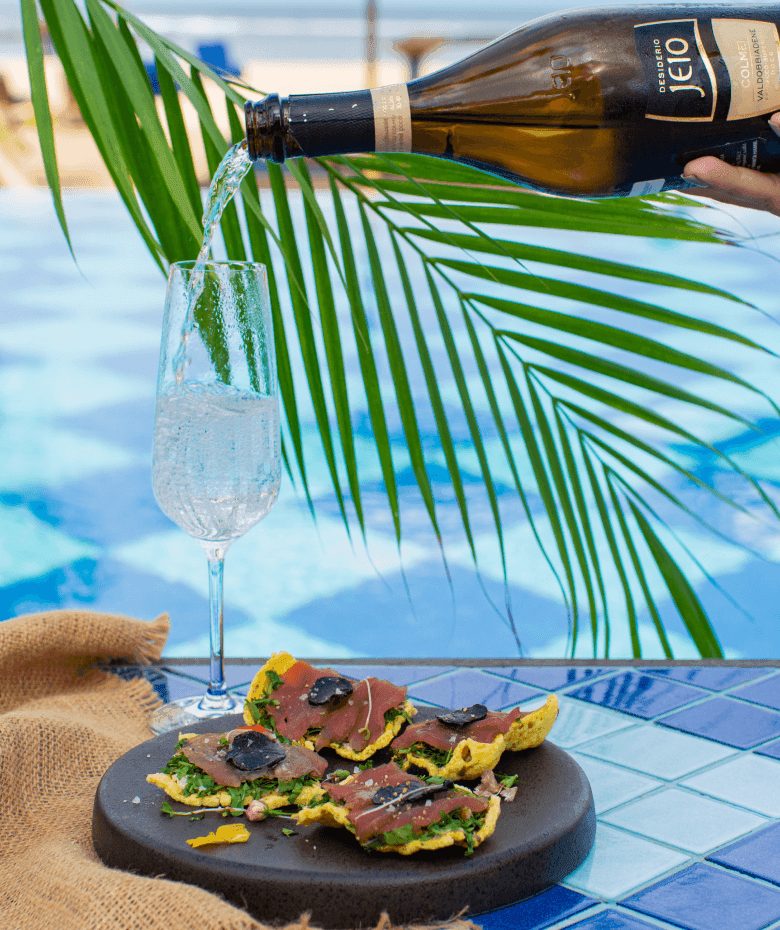 Poolside Food