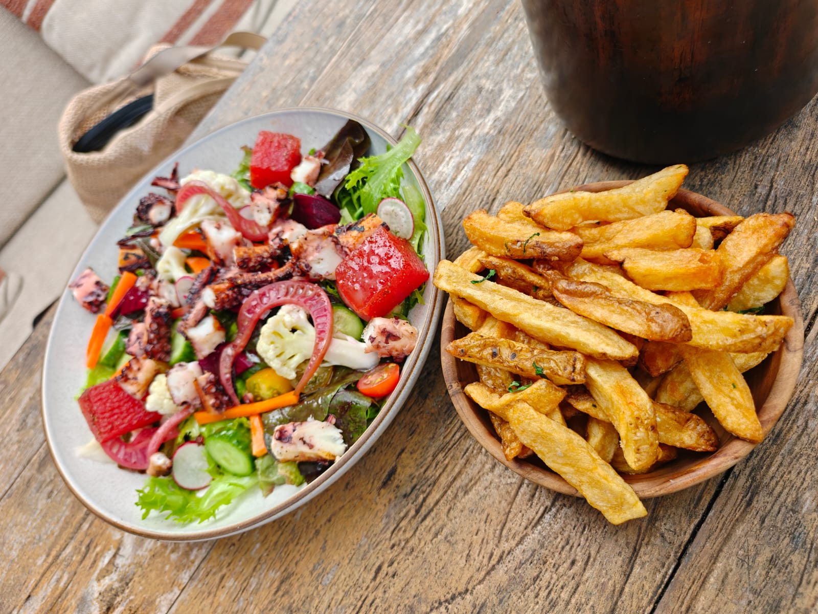 Salad & Fries