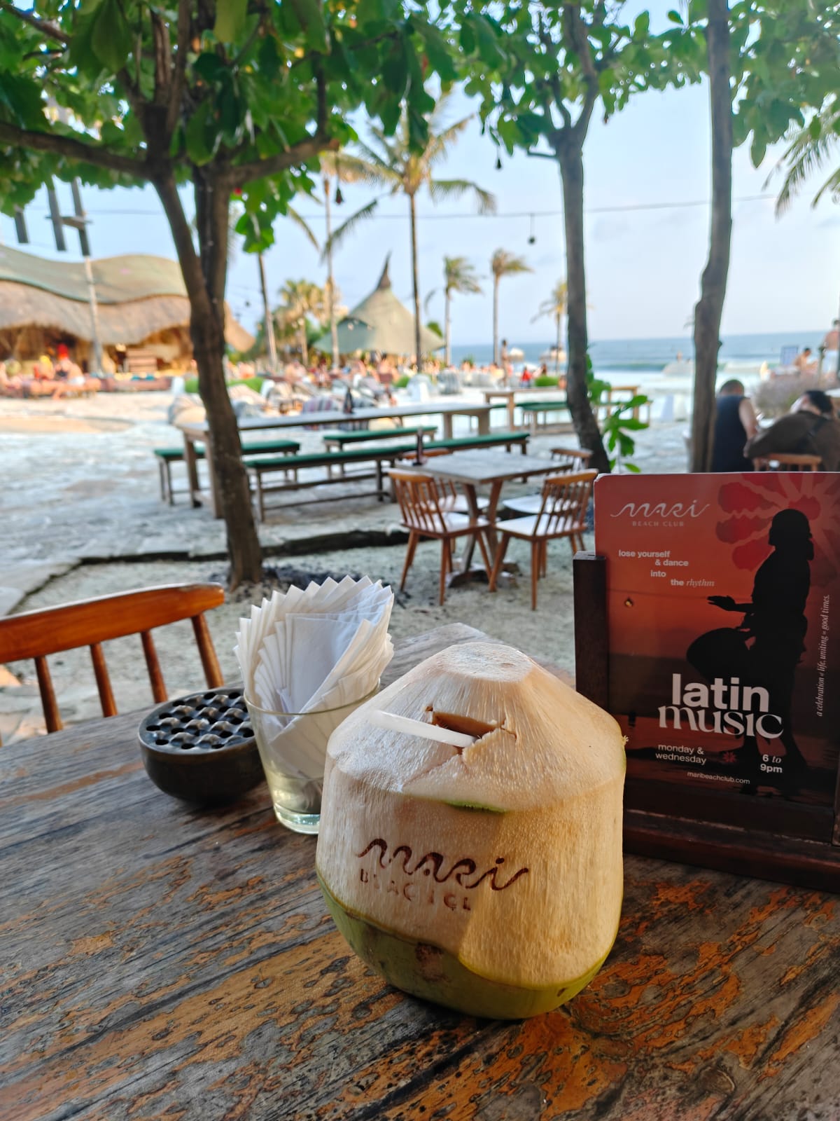 Coconut and juices