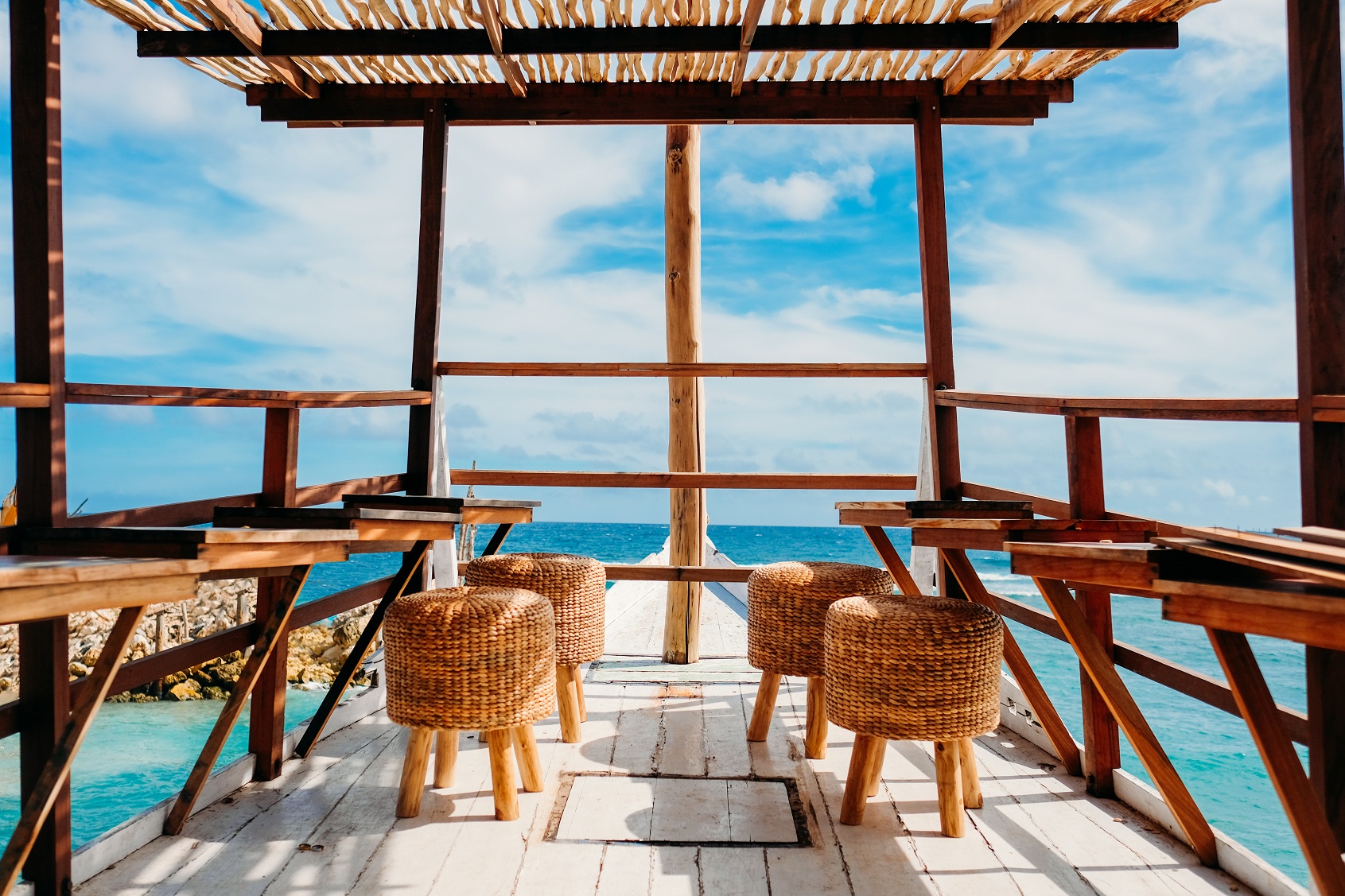 Ocean-view deck