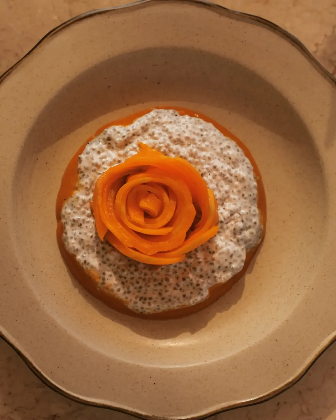 Coconut and Mango Chia Seed Pudding