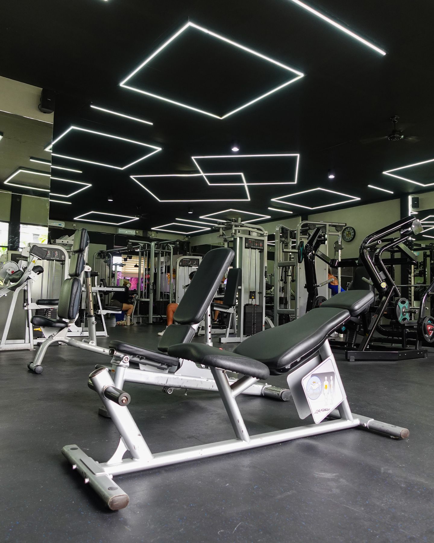 Linear-light Gym Interior