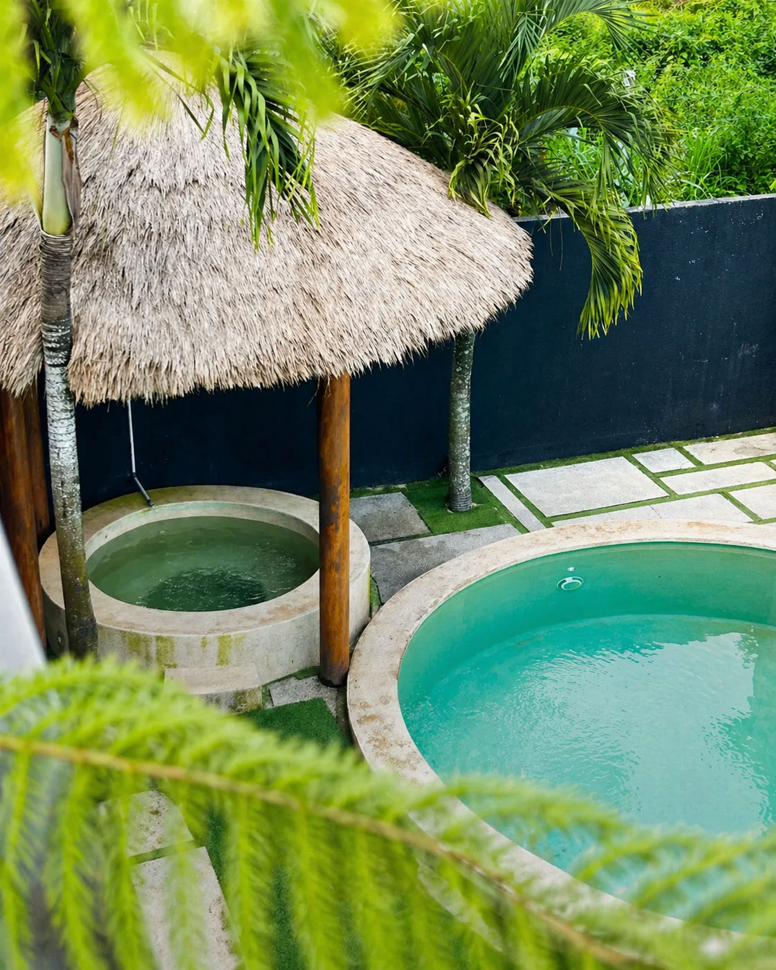 Ice Bath beside the Pool