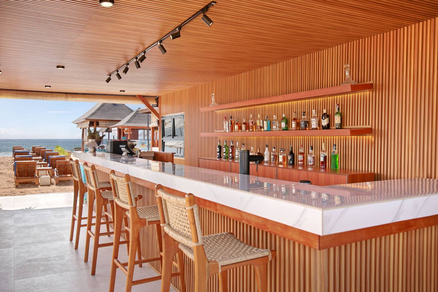 Covered Bar Counter