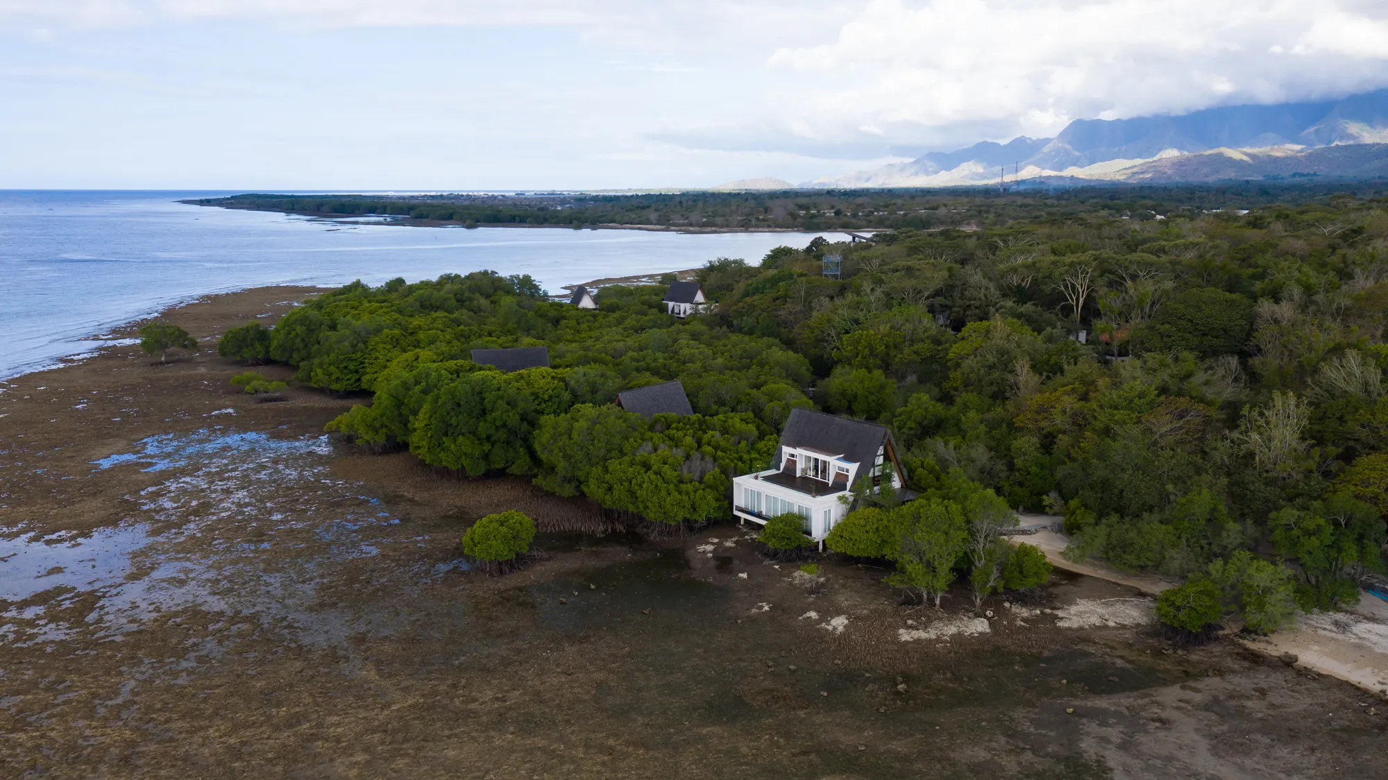 Coastline within the Plataran Menjangan property